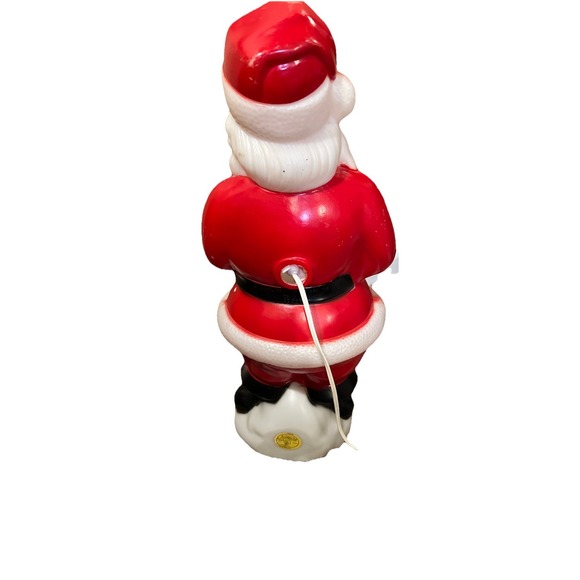Vintage Blow Mold Santa Claus Working Light 1973 Empire 23" Carolina Enterprises - Picture 9 of 9